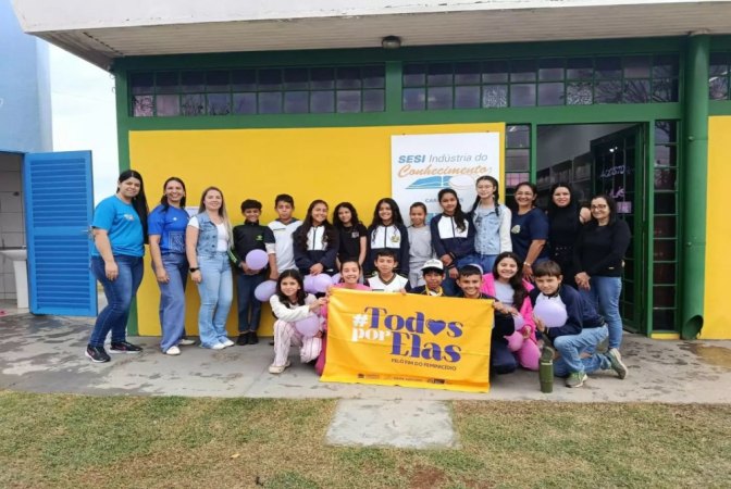 Campanha Agosto Lilás mobiliza crianças e adolescentes em Caracol