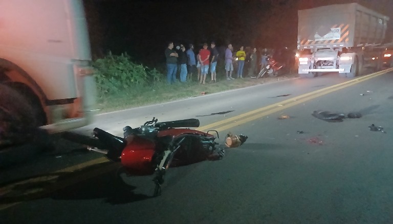 Bela Vista: Acidente de trânsito deixa motociclista morto e outro ferido em via urbana