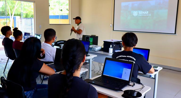 Curso Programa Inclusão Digital Rural é ofertado em Porto Murtinho-MS