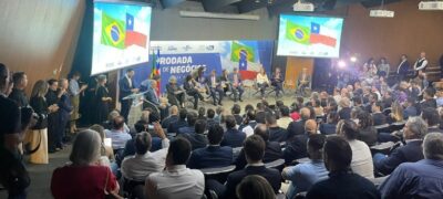 Prefeito Nelson Cintra participa de encontro Brasil–Chile sobre integração econômica e Rota Bioceânica