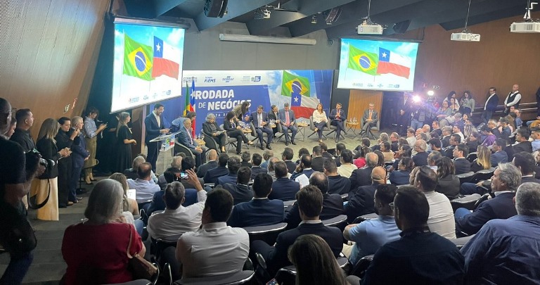 Prefeito Nelson Cintra participa de encontro Brasil–Chile sobre integração econômica e Rota Bioceânica