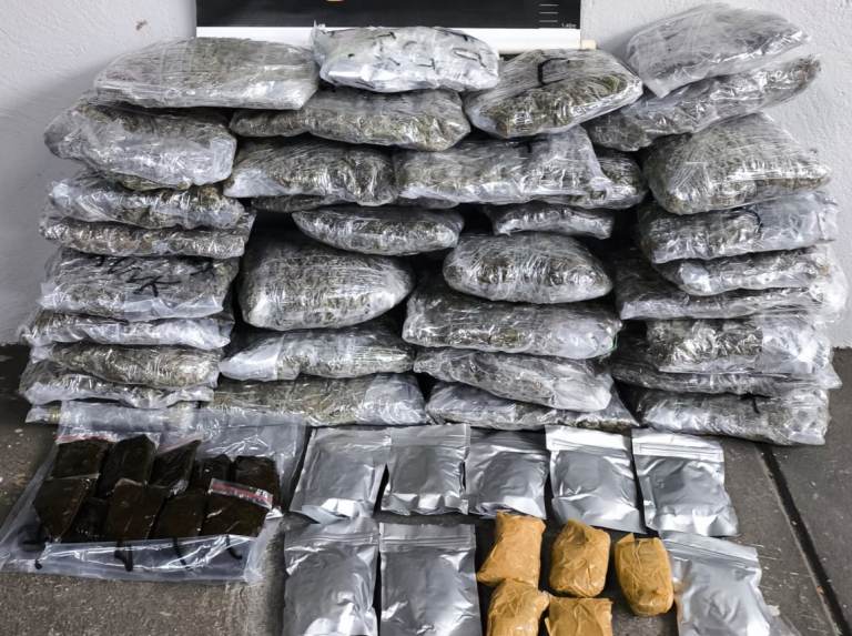 DOF apreende drogas que eram transportadas em veículo de passageiros por aplicativo