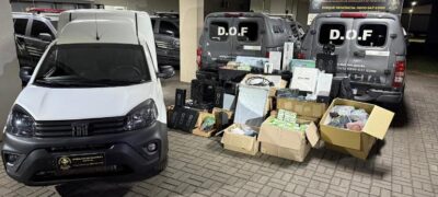 DOF apreende mais de R$ 1,7 milhão em aparelhos hospitalares em Amambai