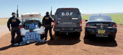 Policiais do DOF e CGPA apreendem veículos com mais de R$ 600 mil em produtos ilegais