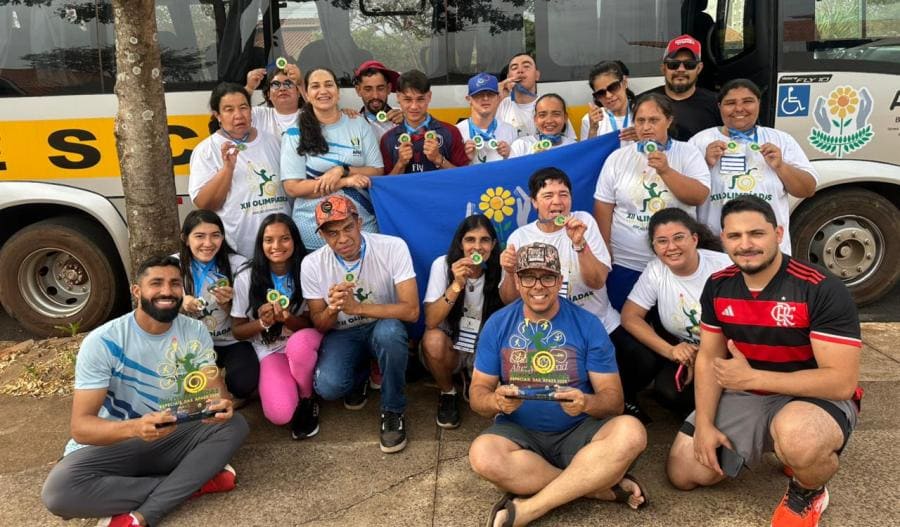 APAE de Bela Vista conquista grandes resultados na etapa estadual das Olimpíadas Especiais