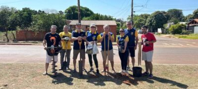 Rotary Club de Bela Vista celebra o Dia da Árvore com plantio de ipês