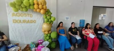Caracol promove roda de conversa sobre a importância do aleitamento materno no Agosto Dourado