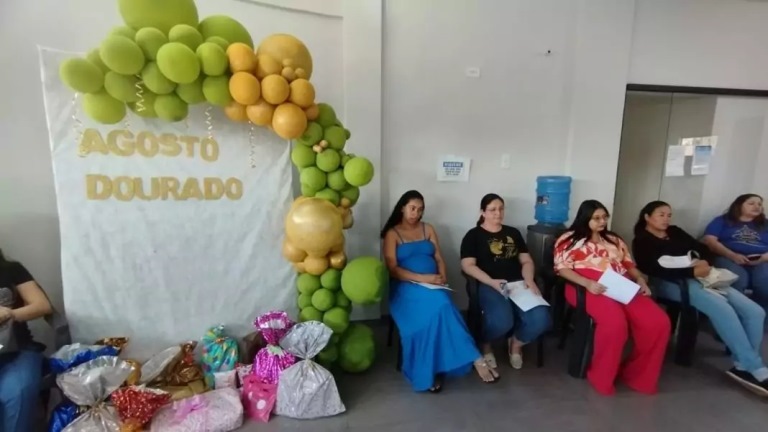 Caracol promove roda de conversa sobre a importância do aleitamento materno no Agosto Dourado