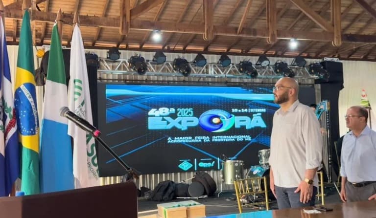 Presidente da Câmara destaca força do agro e união política na abertura da 48ª Exporã