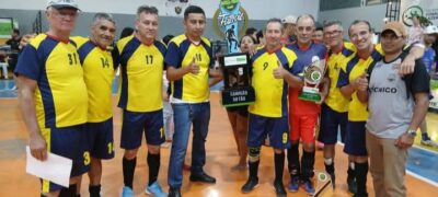 Simted conquista título do 3º Campeonato Municipal de Futsal 50tões em Antônio João e homenageia o desportista Abel Rithe