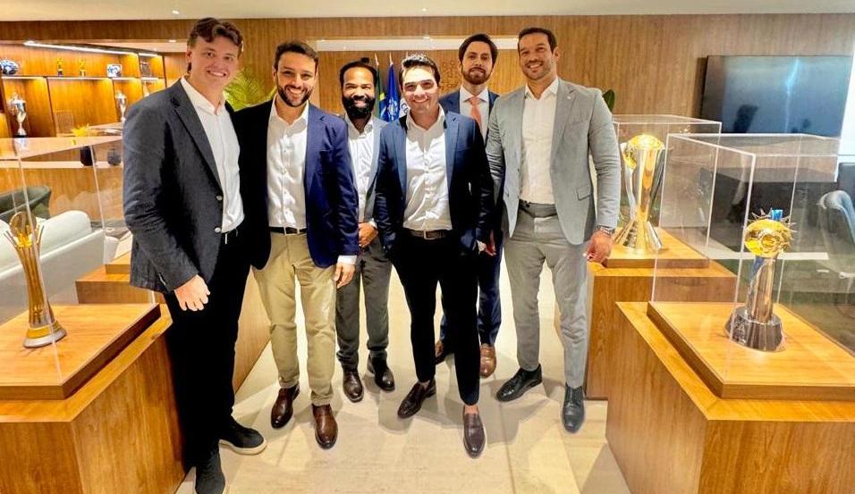 Delegação de MS cumpre agenda na CBF para colocar o estado no radar da elite do futebol