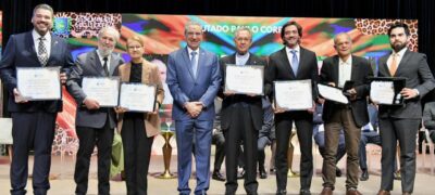 Paulo Corrêa entrega títulos a personalidades que contribuem para o desenvolvimento de MS