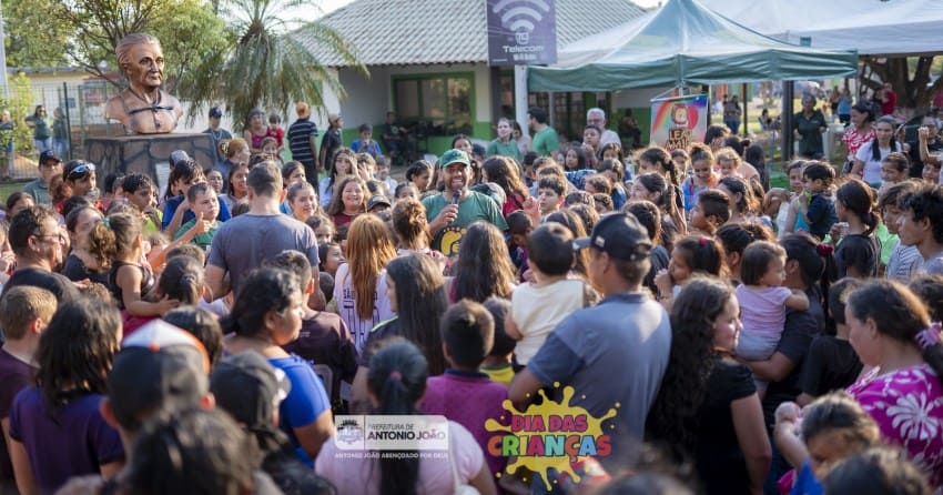 Antônio João celebra o Dia das Crianças com grande festa repleta de alegria, brincadeiras e união das famílias