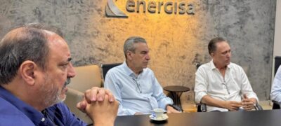 Na Energisa, Paulo Corrêa discute melhorias na rede elétrica de Cassilândia