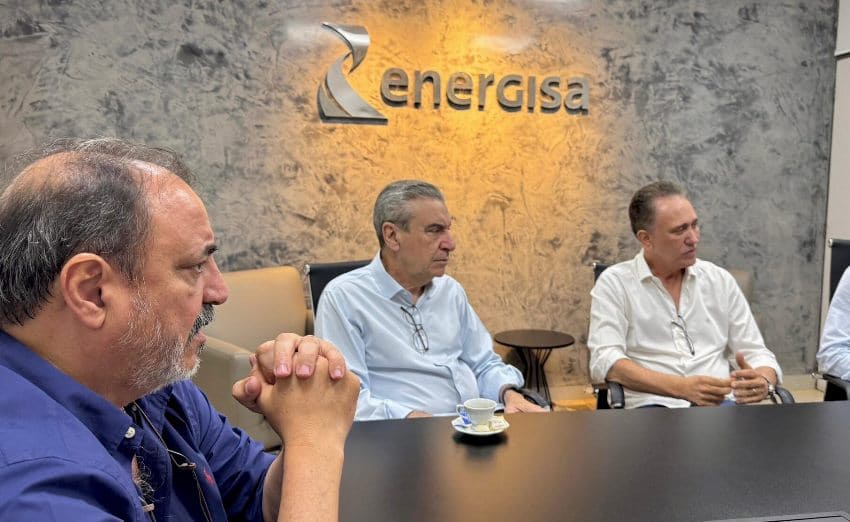 Na Energisa, Paulo Corrêa discute melhorias na rede elétrica de Cassilândia