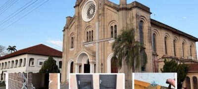 Bela Vista: Matriz Santo Afonso é alvo de vandalismo e tentativa de furto durante a madrugada