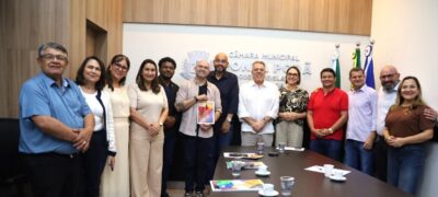 Secretário de Estado de Educação participa de reunião na Câmara de Ponta Porã