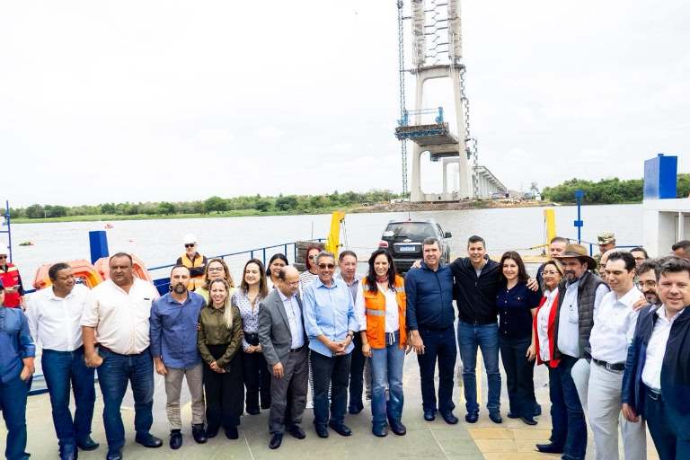 Porto Murtinho recebe visita histórica com presença do Presidente do Paraguai