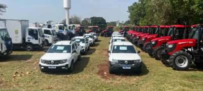 Com aporte de cerca de R$ 8 milhões, Governo do Estado entrega equipamentos e veículos