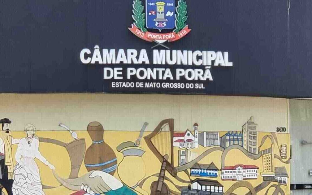 Sessão da Câmara Municipal de Ponta Porã é adiada para manutenção do plenário