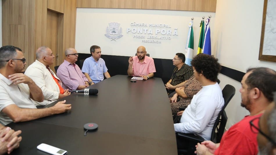 Parlasul: Presidente da Câmara de Ponta Porã se reúne com a imprensa e apresenta detalhes da audiência pública