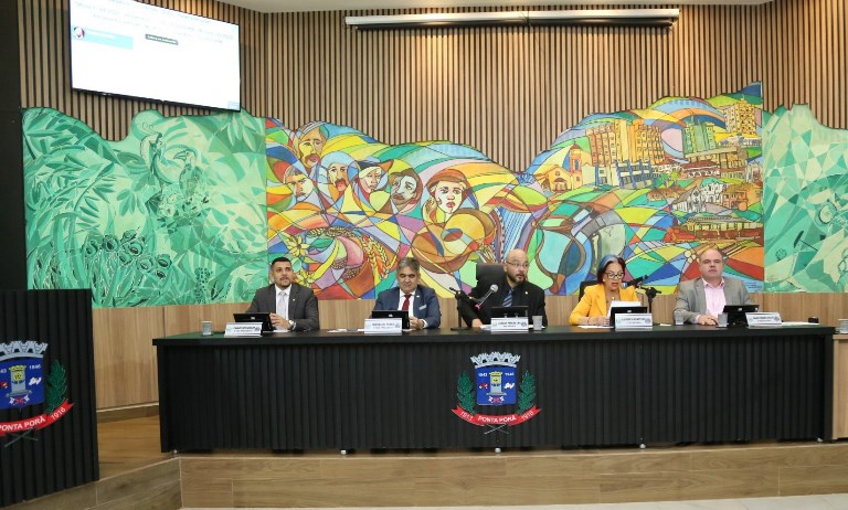 Câmara de Ponta Porã realiza sessão conjunta nesta terça-feira, 21