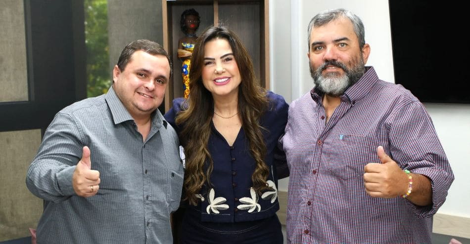 Vereadores Jonathan Torres e Diogo Murano levam demandas de Bela Vista à deputada Mara Caseiro