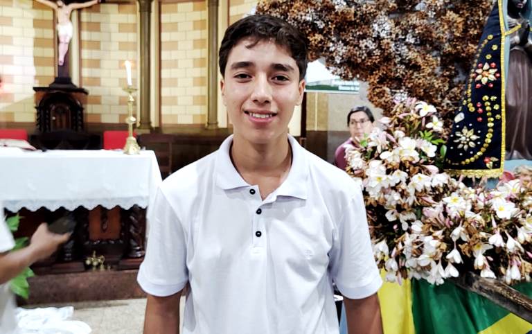 Jovem de Bela Vista participará da Ordenação Episcopal de Monsenhor Frei Pedro Cesário Palma