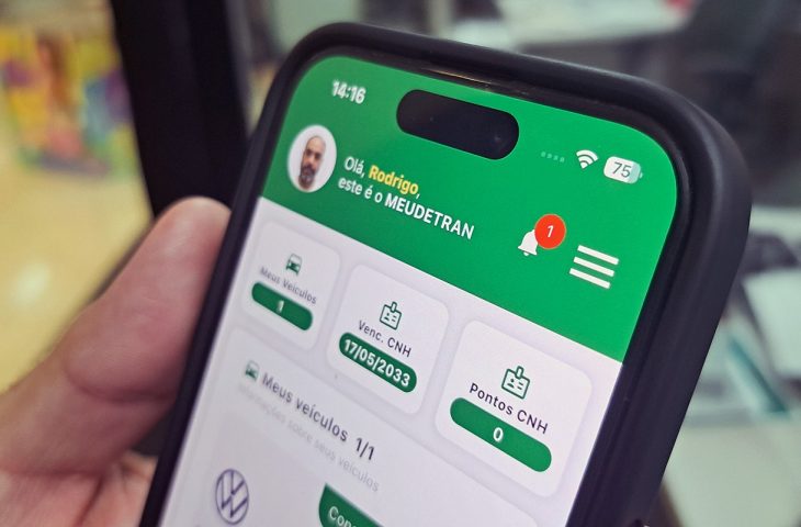 Aplicativo e Portal Meu Detran começam a notificar sobre prazo de licenciamento de veículos em MS