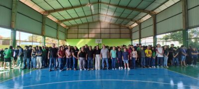 Fleitas ressalta importância de emenda do deputado Paulo Duarte na reforma de duas quadras na Escola Joaquim Murtinho