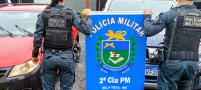 Radiopatrulha de Bela vista recupera veículo com registro de roubo