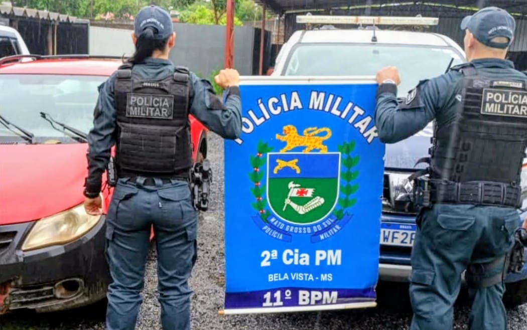 Radiopatrulha de Bela vista recupera veículo com registro de roubo