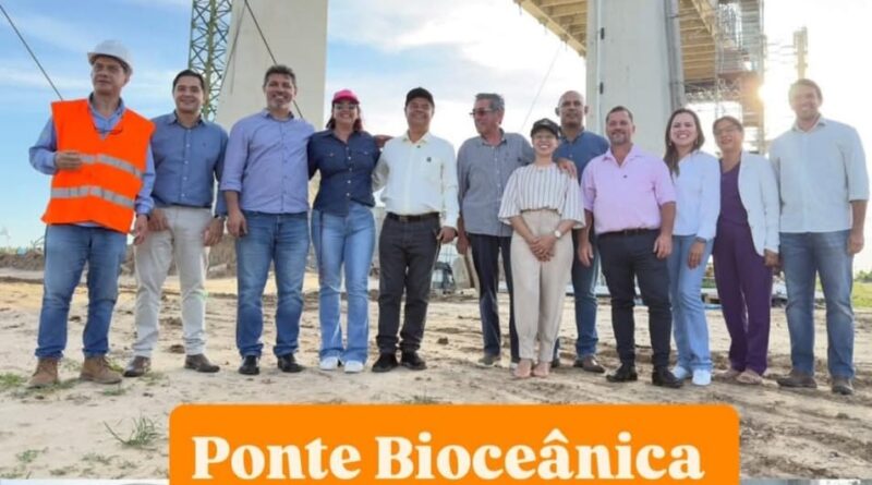 Vistoria na Ponte da Rota Bioceânica e anúncio de R$ 1,4 milhão marcam agenda do senador Nelsinho Trad em Porto Murtinho