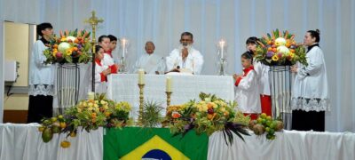 Paróquia Santo Afonso realiza Missa de Ação de Graças e reúne grande público
