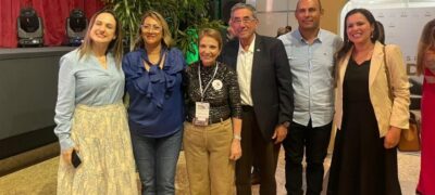 Prefeito Nelson Cintra participa do Ponta Agrotec 2025 em Ponta Porã e apresenta a Rota Bioceânica aos visitantes