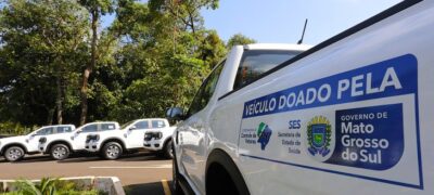 Para fortalecer ações de vigilância em saúde, Governo de MS entrega veículos para 14 municípios