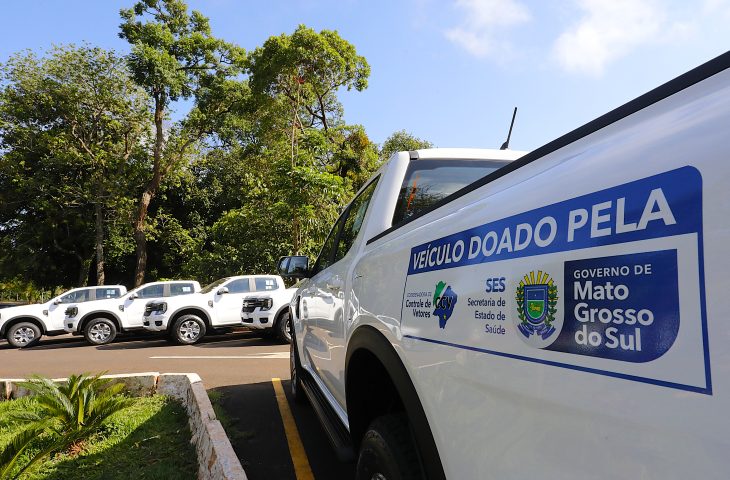 Para fortalecer ações de vigilância em saúde, Governo de MS entrega veículos para 14 municípios