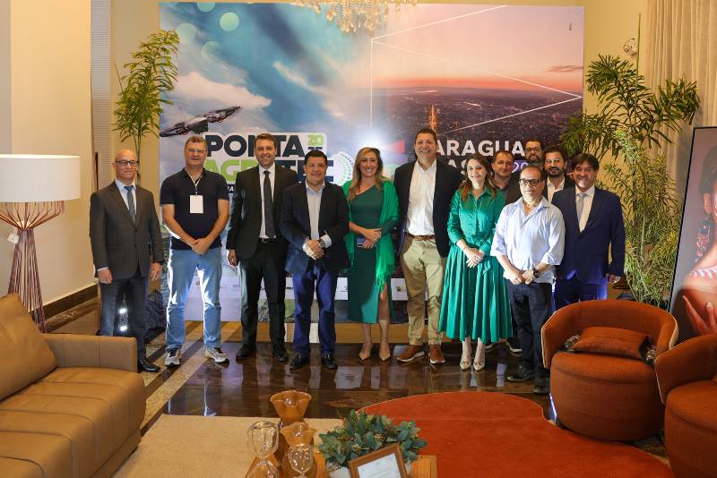 Comitiva de empresários de SP, RJ e RS participa da abertura da Ponta Agrotec no dia 5 e inicia agenda estratégica com o Paraguai