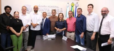 Edvaldo Barbosa toma posse como vereador na Câmara Municipal de Ponta Porã