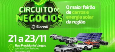 Sicredi Centro-Sul MS/BA realiza segunda edição do Circuito de Negócios em Dourados