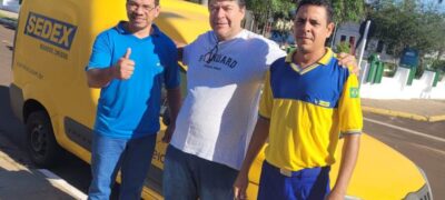 Agencia dos Correios de Bela Vista recebe novo furgão para reforçar entregas