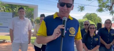 Dr. Alcibíades  Amarilla destaca importância do Parquinho Adaptado inaugurado pelo Rotary Club   