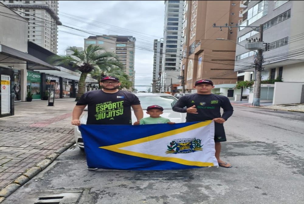 Atletas de Caracol Brilham em Competição Internacional de Jiu-Jitsu em Santa Catarina