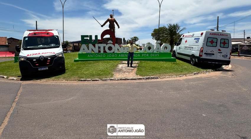 Antônio João recebe nova ambulância para reforçar a Frota da Saúde e ampliar atendimentos à população