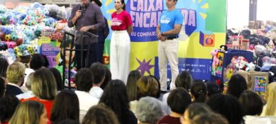 ‘Caixa Encantada’ arrecada mais de 126,8 mil brinquedos, que vão beneficiar 517 instituições em MS