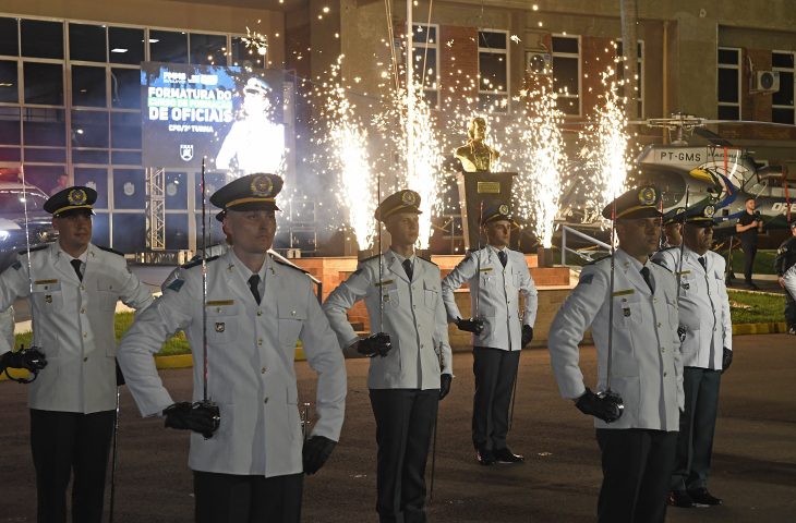 Segurança pública de MS é fortalecida com novos oficiais, modernização tecnológica e investimentos