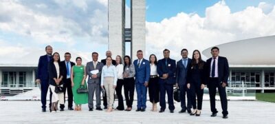 Prefeito Carlos Humberto Pagliosa e vereadores celebram resultados de viagem a Brasília