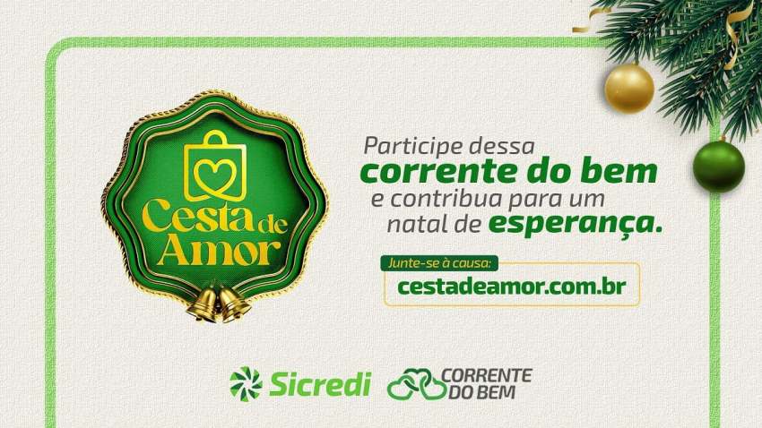 Últimos dias para doar: Campanha Cesta de Amor 2025 vai até 13 de dezembro