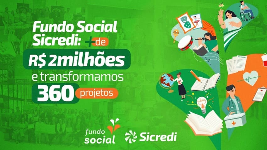 Fundo Social 2025 da Sicredi Centro-Sul MS/BA impulsiona projetos sociais e beneficia mais de 360 mil pessoas