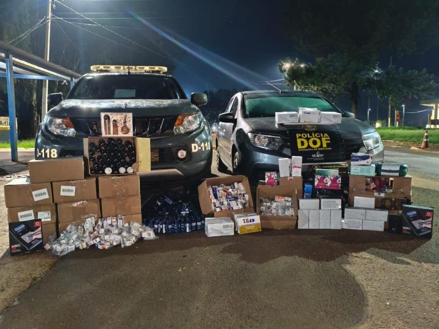 DOF prende homem com quase 500 canetas emagrecedoras que seguiam para Campo Grande